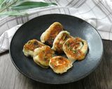 余った餃子の皮でネギチーズ焼き作り方6写真