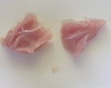 ササミのネギ美酢レモンペッパー作り方1写真