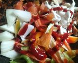 鶏肉とパプリカのトマト煮🍅ヴァチカン風🇻🇦作り方3写真
