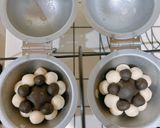 可愛い⚽️まんまるサッカーボールチョコパン作り方12写真