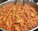軽やか＆濃厚✨鶏肉のラグーパスタ作り方7写真