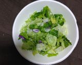 カット野菜のシンプルサラダ作り方4写真