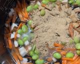 わが家のひじき炊き込みご飯作り方1写真