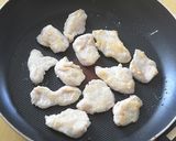 鶏むね肉とニラのオイスターソース炒め♪作り方3写真