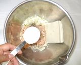 豆腐ハンバーグ♪しめじ簡単レシピ喘息に作り方2写真