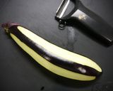 簡単！長茄子の中華だし和え作り方1写真