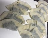 モロヘイヤとエビ餃子作り方3写真