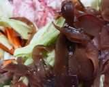 レンチンでピーマン、キャベツ、人参等の中華炒め作り方6写真