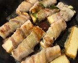 大葉チーズ肉巻き厚揚げ作り方5写真