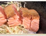 サーモンのレアカツ丼【食遺産】作り方7写真