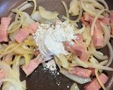 牛乳で！玉ねぎベーコンのクリームパスタ作り方5写真