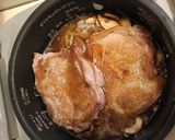炊飯器で柔らか！鶏ももの中華風炊込みご飯作り方6写真