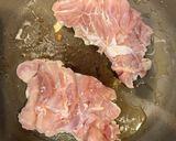 柿ソースでさっぱりと♪ごちそうチキンソテー作り方3写真