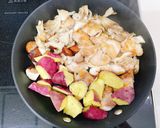 鶏肉とさつまいも・きのこのデリ風おかず🐔🍠🍄‍🟫✨作り方5写真