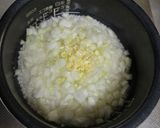 豚の生姜焼きのせ♪ガーリックバターライス作り方3写真