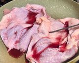 肉料理♡鶏もも肉とズッキーニの赤ワイン煮作り方1写真