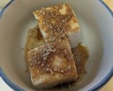 冷奴　ごま醤油味作り方5写真