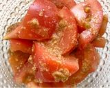さっぱり♪トマトのごま酢和え作り方3写真