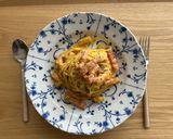 リュウジさんの卵と粉チーズのみカルボナー作り方8写真