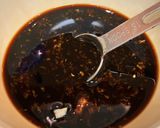ご飯が進む！豚ときのこの黒酢辛子ソース作り方2写真