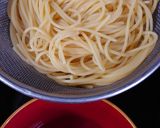ヨウサマの減塩ペペロ&ナーラパスタ作り方1写真