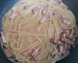 超簡単夕飯ワンパンでブロッコリーのクリームパスタ作り方3写真