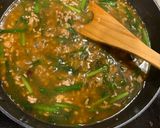ひき肉ニラあんかけごはん作り方10写真