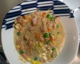 レンジクリーミー梅トマト味オムライス弁当作り方5写真