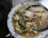 トロトロ白菜のそぼろ煮作り方6写真