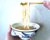 醤油味付け乾麺で作るかけうどん作り方10写真