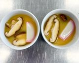 フライパンで雪中椎茸の茶碗蒸し作り方5写真