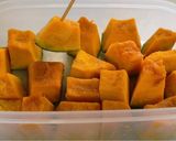 かぼちゃの煮物｜崩れない作り置き作り方3写真