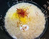 インド米のサフランライスでクリーム飯作り方3写真