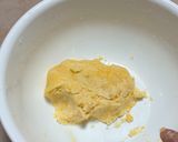 材料3つ。人も犬も食べられるたまごボーロ作り方4写真