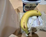 蕎麦粉バナナヨーグルトのレンチン蒸しパン作り方1写真