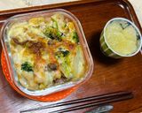 【健康介護】残りのシチューでグラタン作り方5写真