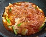 ささみとアスパラのトマトパスタ作り方4写真