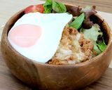 成形不要で楽々♪ロコモコ丼！作り方5写真