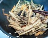 レンコンのカレー味噌きんぴら作り方5写真