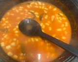 トマト豆スープパスタ作り方5写真