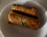餃子の皮で春巻きの皮作り1作り方3写真