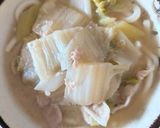 簡単★昼食！豚肉と白菜の和風スープ作り方5写真
