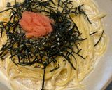 ワンパン！たらこクリームパスタ作り方4写真