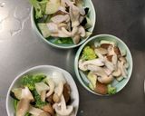 肉無豆腐簡単シーフードすき焼き味野菜炒め作り方11写真