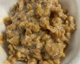 簡単　納豆パスタ作り方3写真