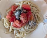簡単★トマトとサバ缶のアヤソースパスタ作り方6写真