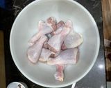 簡単　皮パリパリドラムスティック作り方1写真