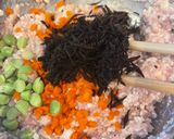 豆腐とひじきのつくねバンバーグ♡簡単♡作り方4写真