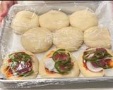 HBで生地作り ピザ＆卵＆ウインナーパン作り方14写真