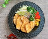 市販のたれで簡単★和風チキンステーキ作り方3写真